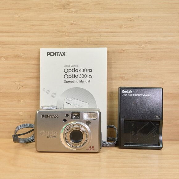 Pentax Optio 430RS / 4MP Digital Camera / 3x Optical Zoom / Tested & Working - Picture 2 of 8